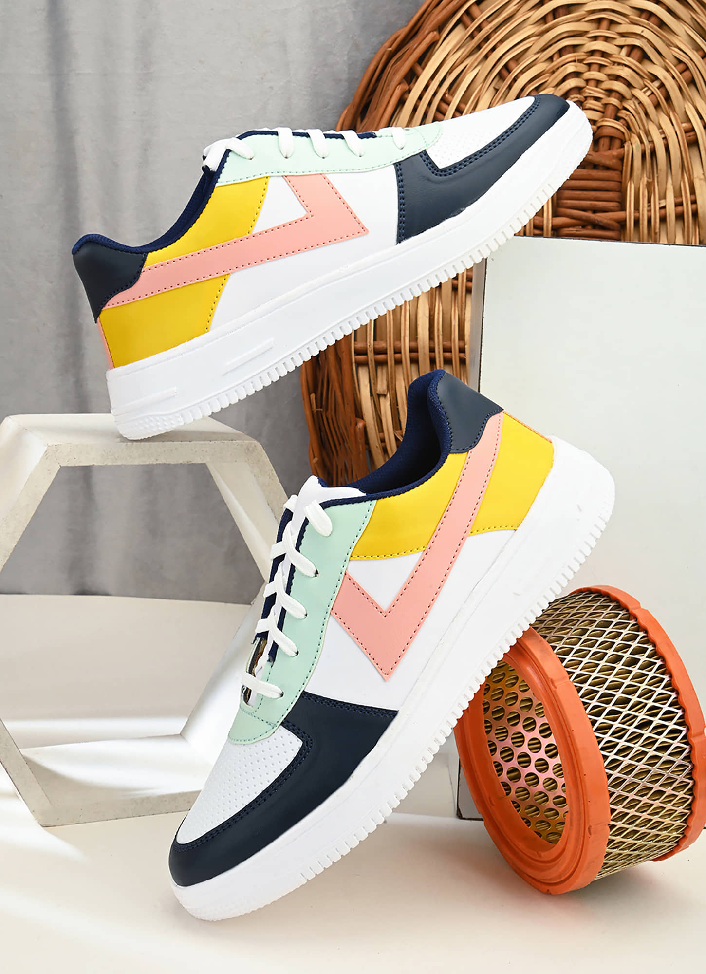 Karsun White Men's Sneakers - Casual Shoes | Buy online on ZillyBuy
