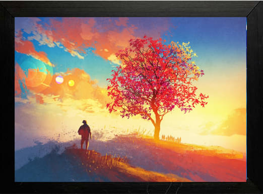     			Manas Wood Multicolour Single Photo Frame No. of Pieces- 1
