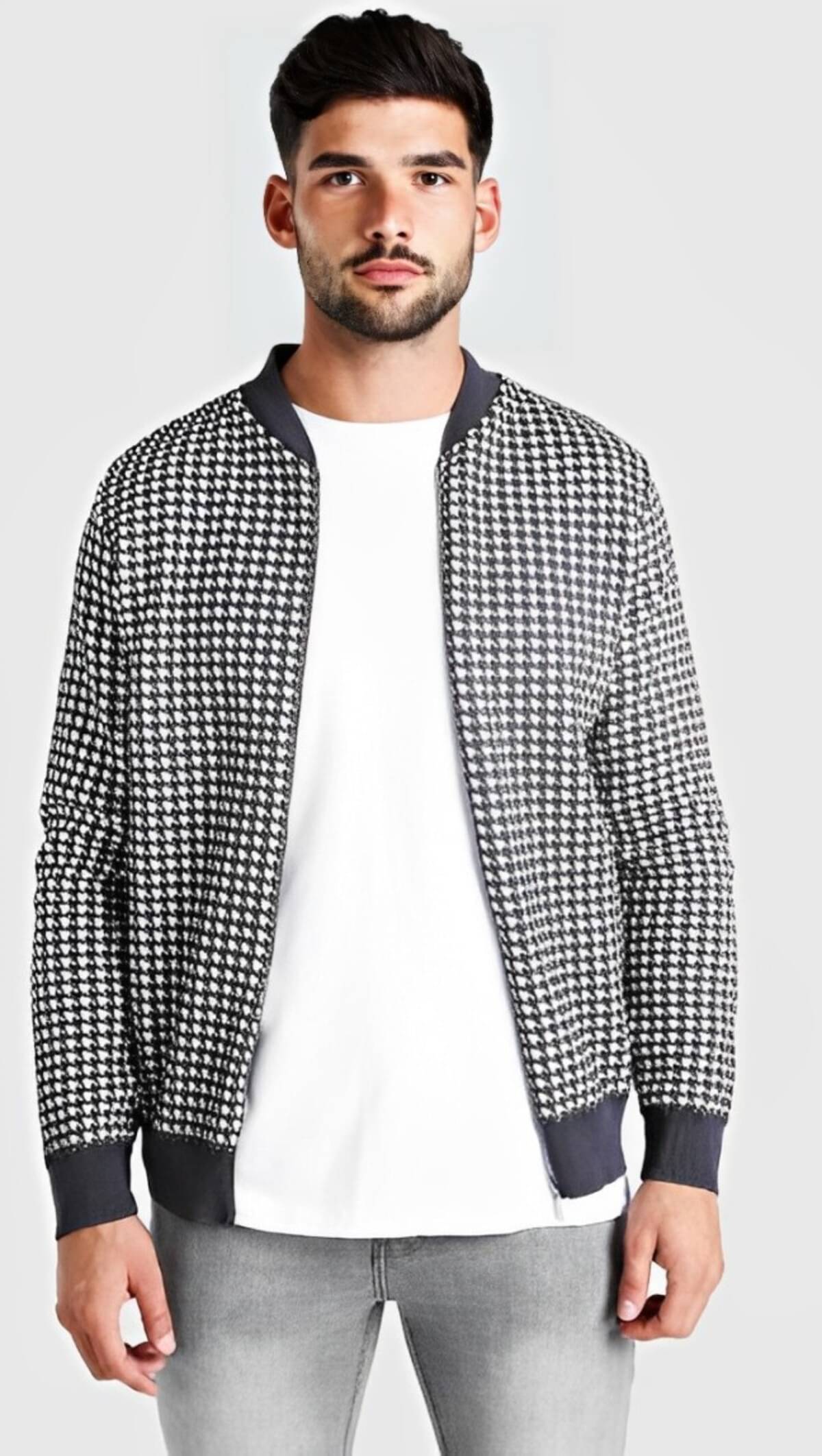     			PLUS PARADISE Polyester Men's Casual Jacket - Black ( Pack of 1 )