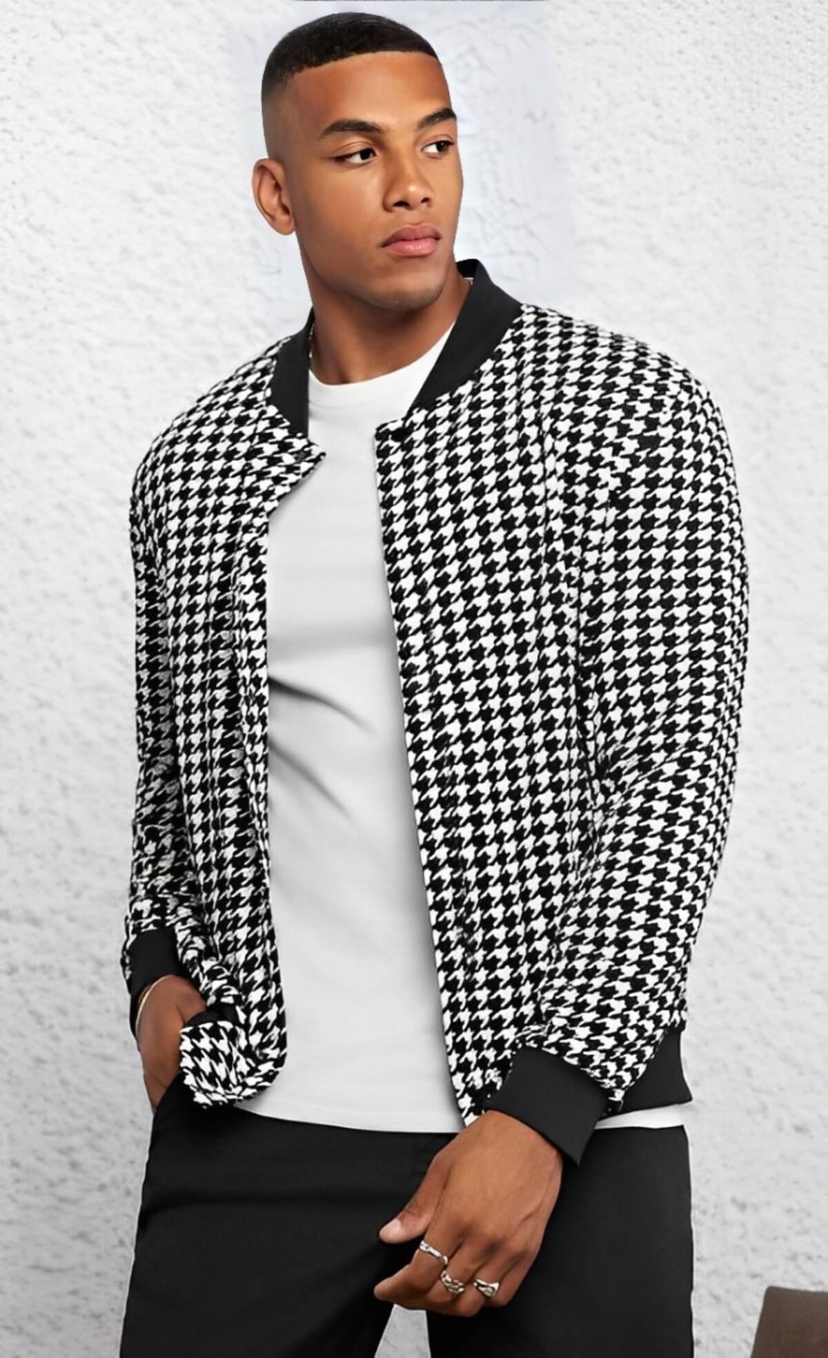     			PLUS PARADISE Polyester Men's Casual Jacket - Black ( Pack of 1 )