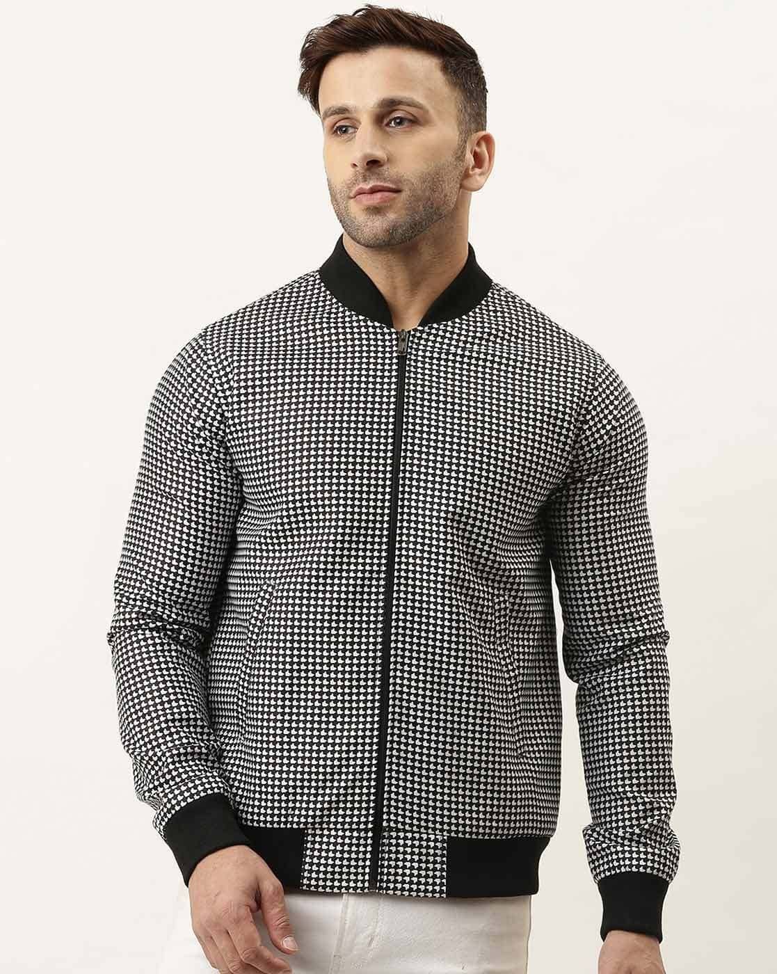 PLUS PARADISE Polyester Men's Casual Jacket - Black ( Pack of 1 ) - Jackets & Coats | Buy online on ZillyBuy