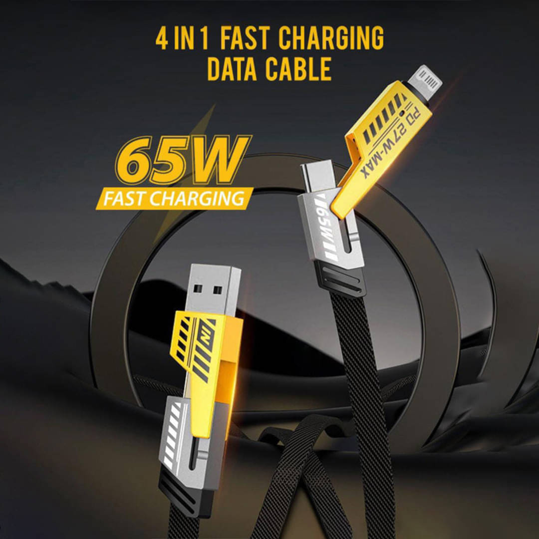 Tecsox Yellow 5 A Type C Cable 1 Meter Tecsox Yellow 5 A Type C Cable 1 Meter