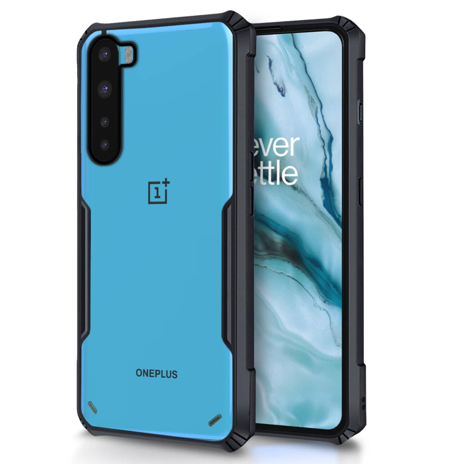 ZAMN Shock Proof Case Compatible For Polycarbonate OnePlus Nord ( )