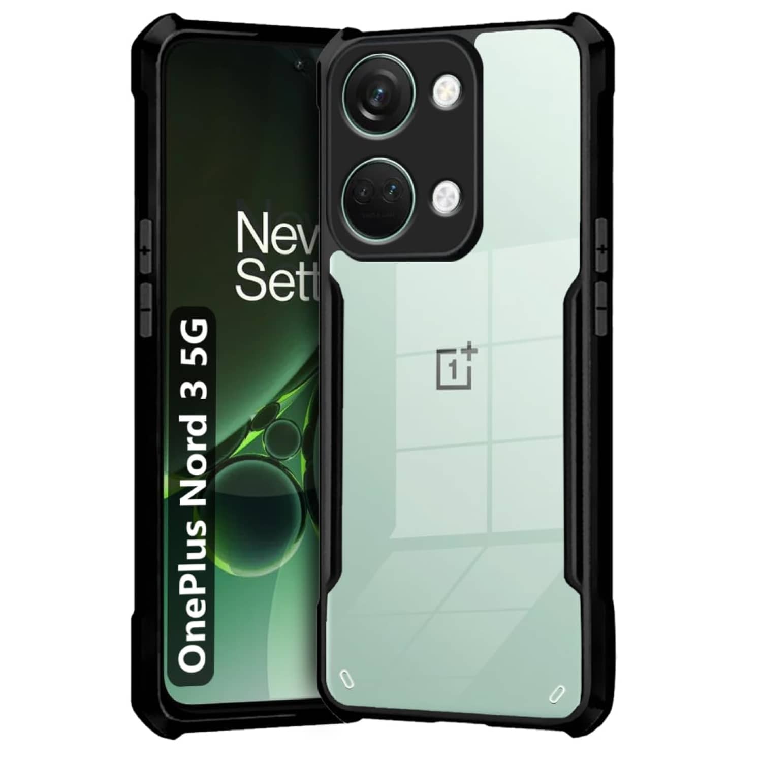ZAMN Shock Proof Case Compatible For Polycarbonate OnePlus Nord 3 5G ( )