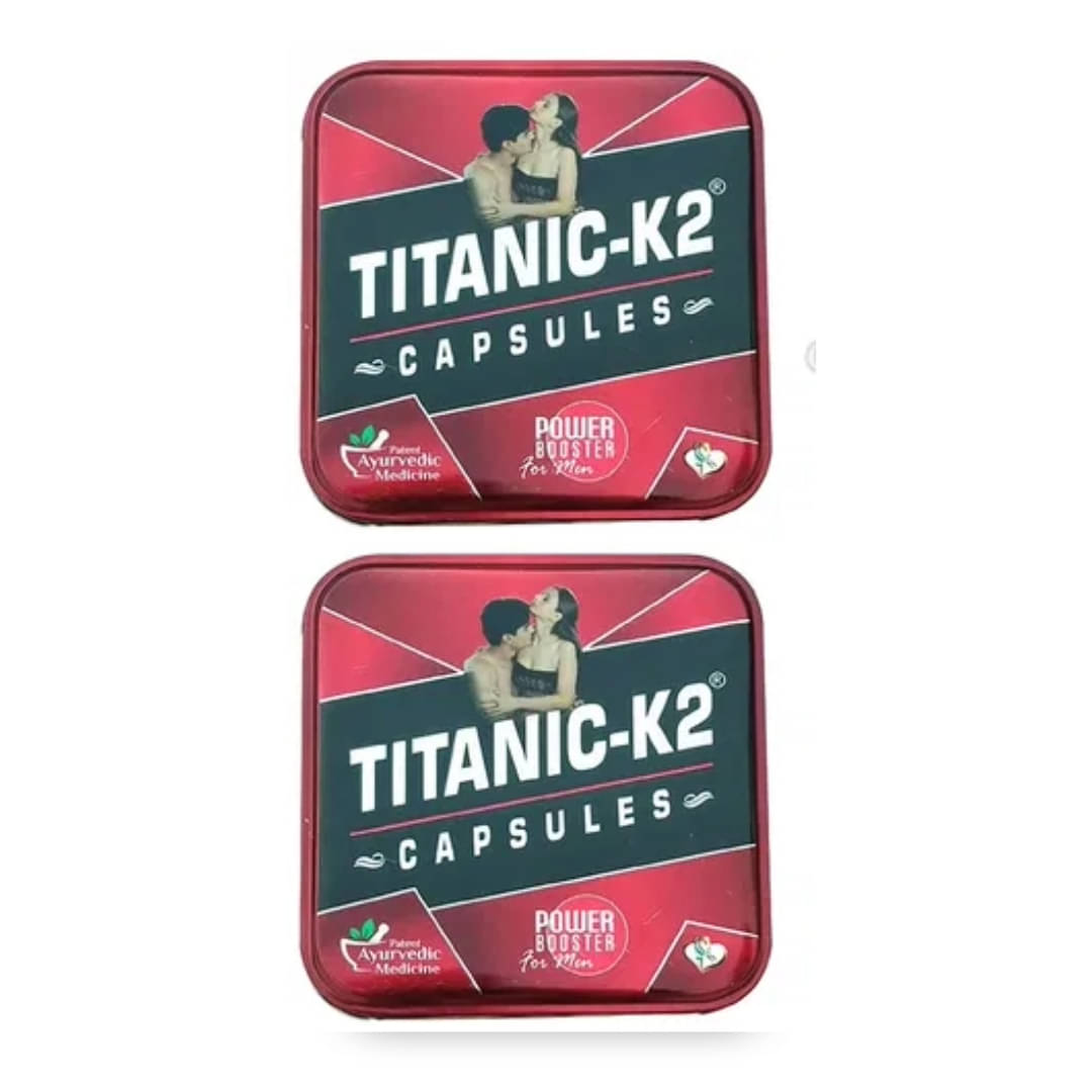     			Ayurveda Cure Titanic k 2 Capsule 2 no.s Minerals Capsule Pack of 2