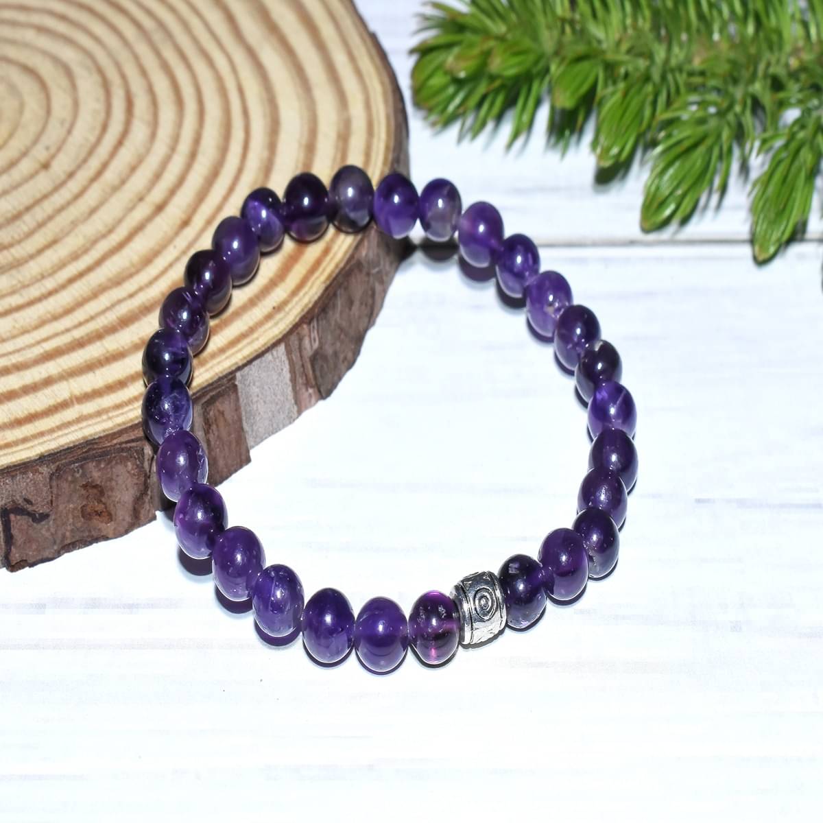 BAMBOOLOGY Purple Bracelet ( Pack of 1 ) BAMBOOLOGY Purple Bracelet ( Pack of 1 )