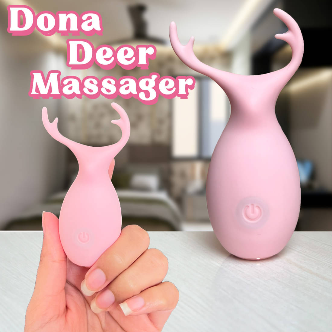     			Calmras Dona Deer Portable Manual Massager