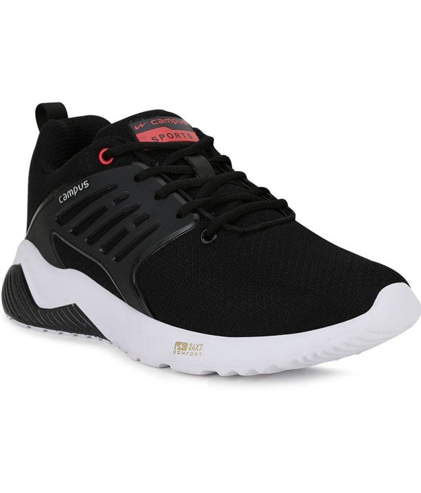 Campus CRYSTA PRO Black Men's Sports Running Shoes Campus CRYSTA PRO Black Men's Sports Running Shoes