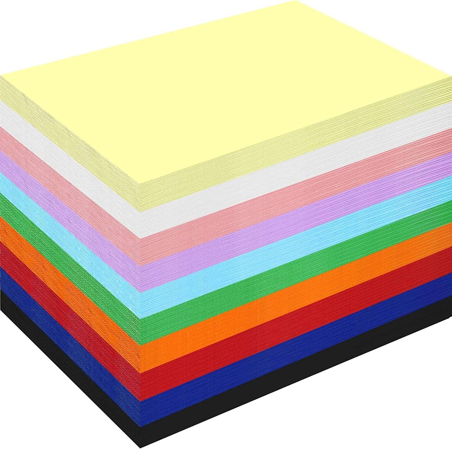     			ECLET A4 100 Coloured Sheets (10 Sheets each color)Copy Printing /Art and Craft Paper Double Sided Coloured Origami Folding DIY Craft Smooth Finish use in Home, School, Office Stationery Children's Day Gift, Birthday Gift, Party Favors,christmas decor etc