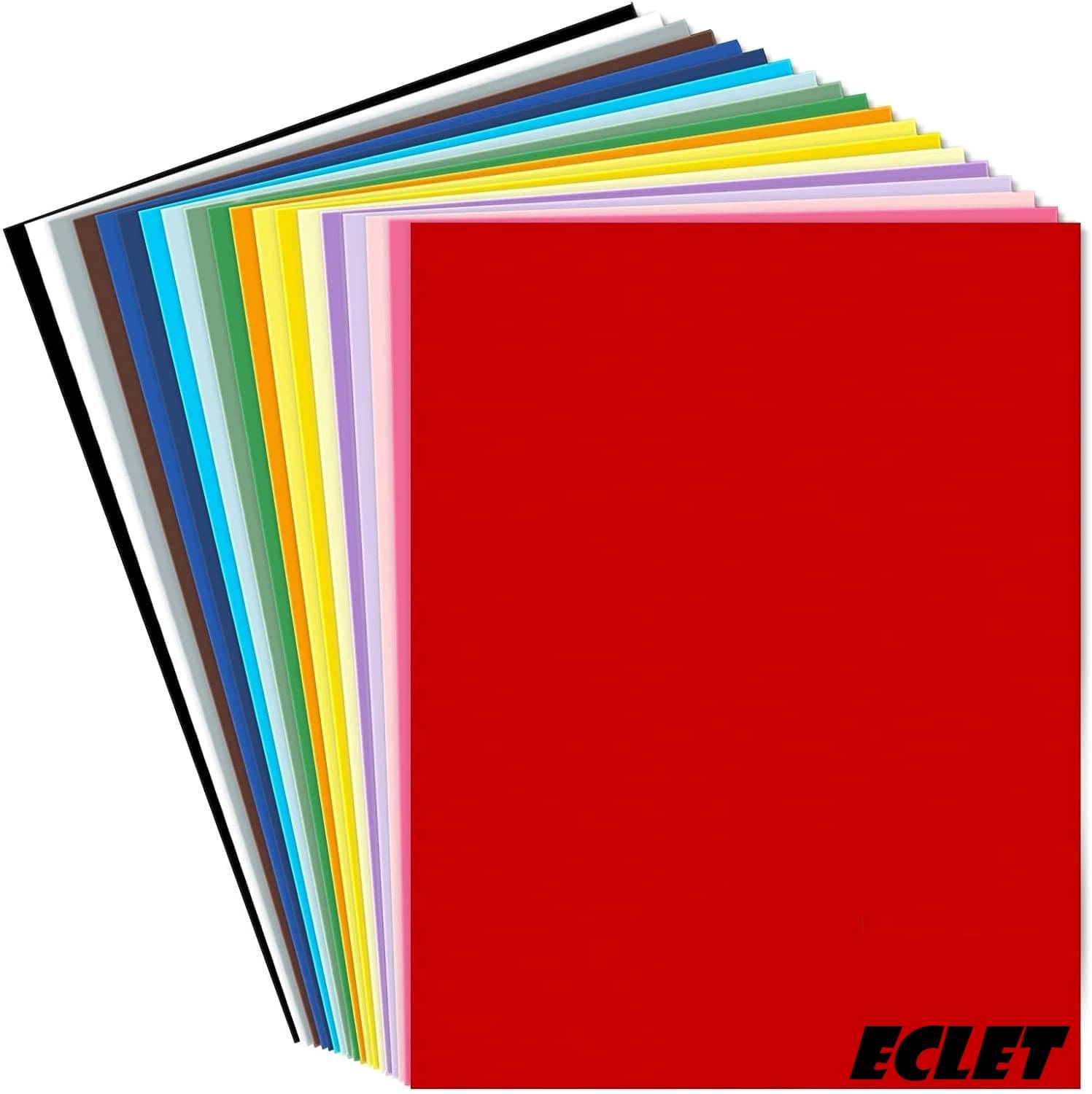     			ECLET A4 100 Coloured Sheets (10 Sheets each color)Copy Printing /Art and Craft Paper Double Sided Coloured Origami Folding DIY Craft Smooth Finish use in Home, School, Office Stationery Children's Day Gift, Birthday Gift, Party Favors,christmas decor etc