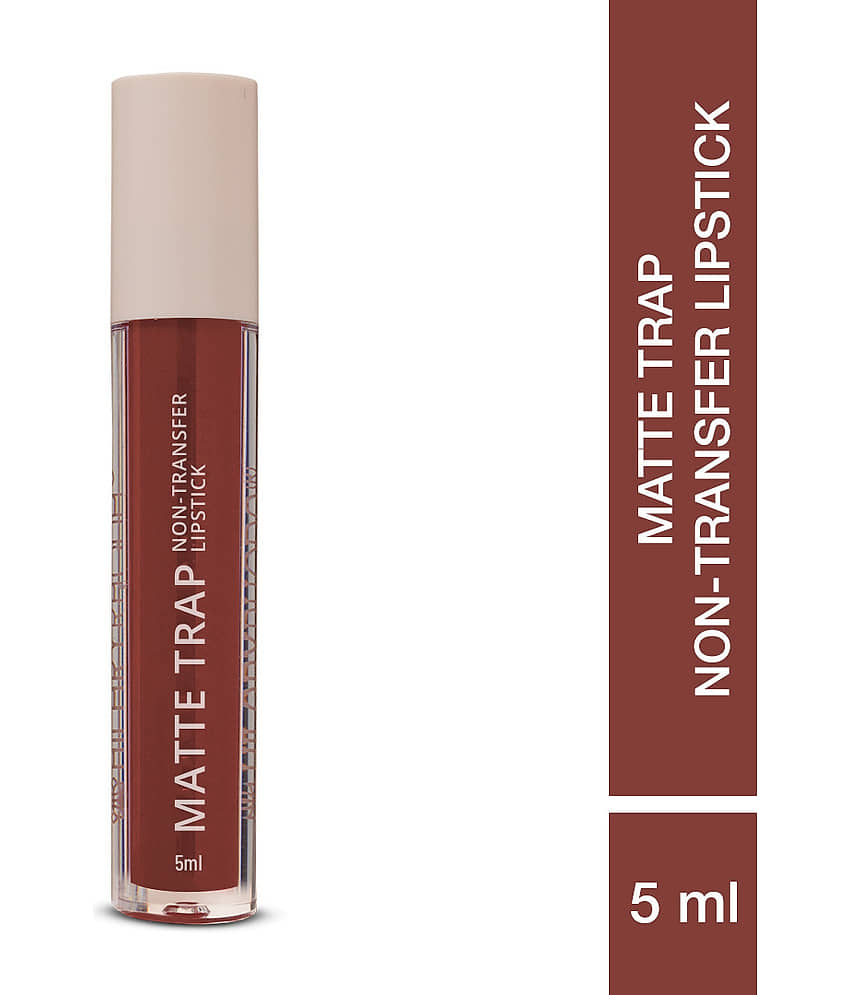 Hilary Rhoda Matte Trap Liquid Lipstick ,Non-Transfer & Waterproof Lipstick -5ml (Rose Red)