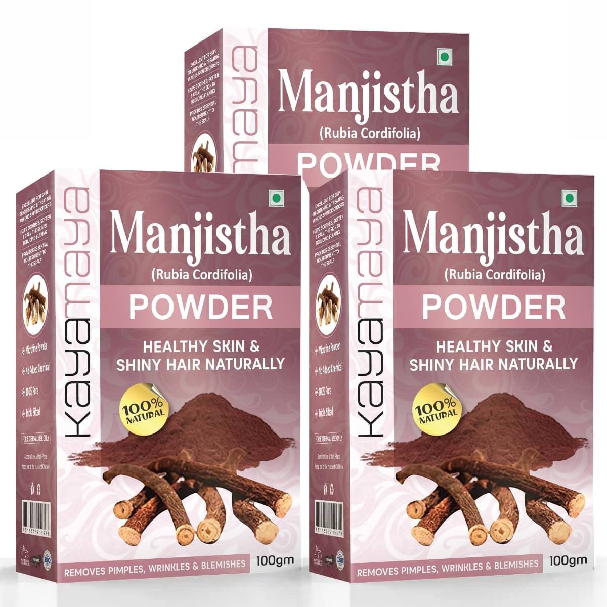 Natural Manjistha Root Powder | Rubia Cordifolia (Indian Maddar)