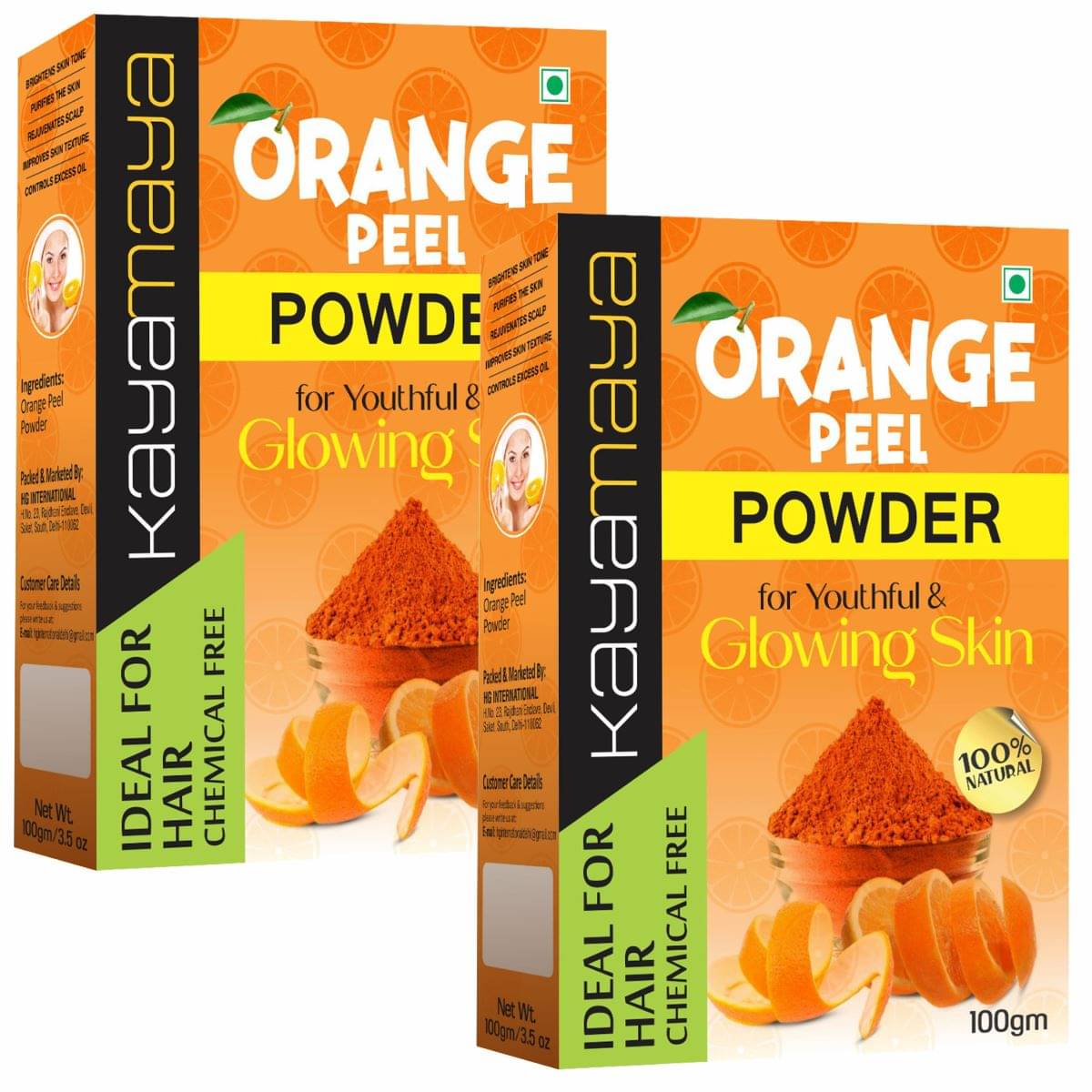     			Orange Peel Powder for Glowing Skin