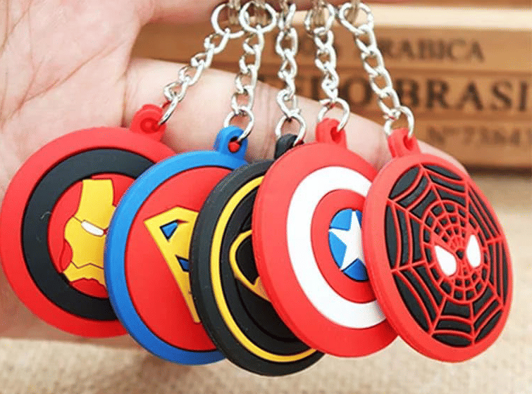 La Belleza Red Men's Logo Keychain ( Pack of 10 & more ) - Jewellery Sets | Buy online on ZillyBuy