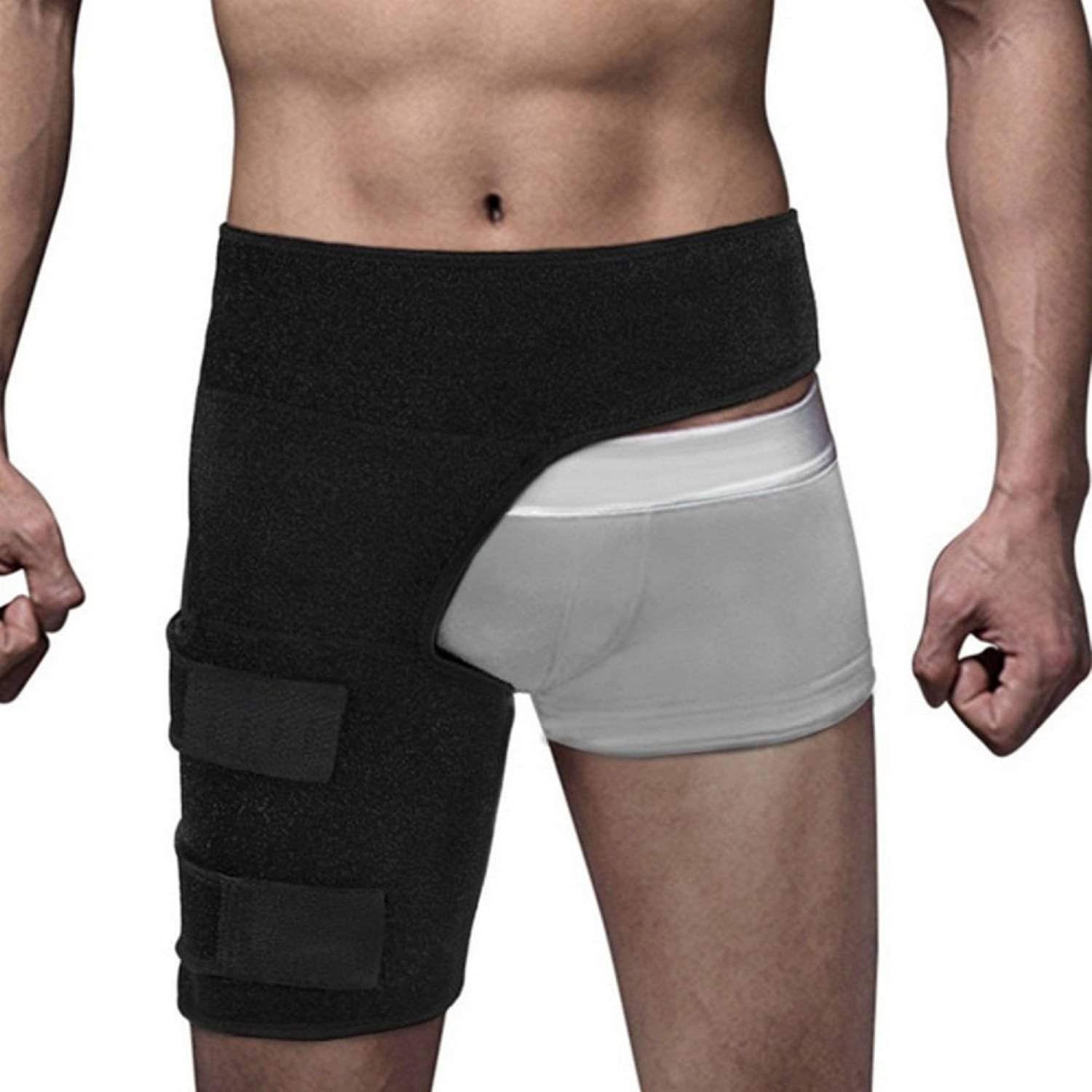     			SHARUJA Sciatica Nerve Pain Relief Brace | Adjustable Groin, Hip & Thigh Support | Universal Fit