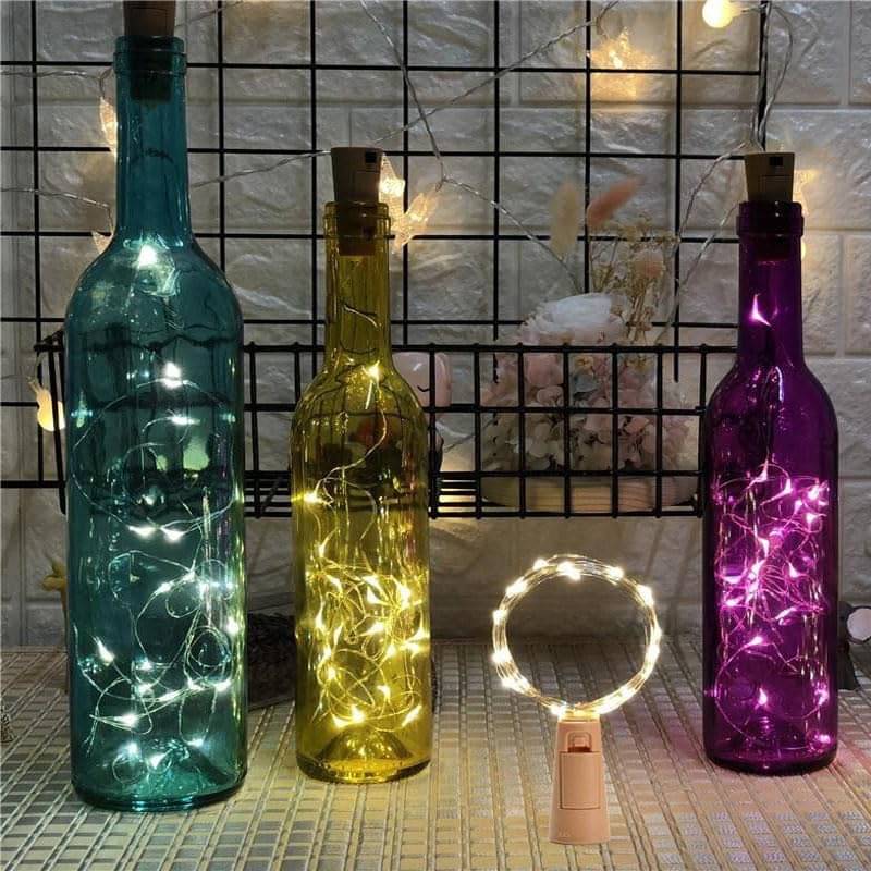     			SPARKWORLD Gold 3M Cork light ( Pack of 1 )