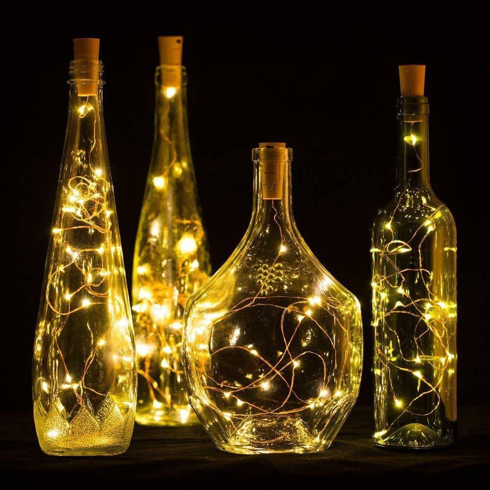     			SPARKWORLD Gold 3M Cork light ( Pack of 1 )