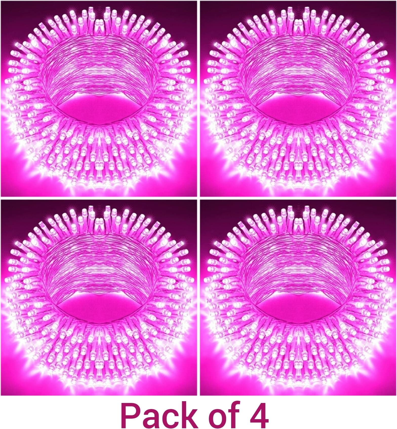     			SPARKWORLD Pink 10 Mtr String Light ( Pack of 1 )