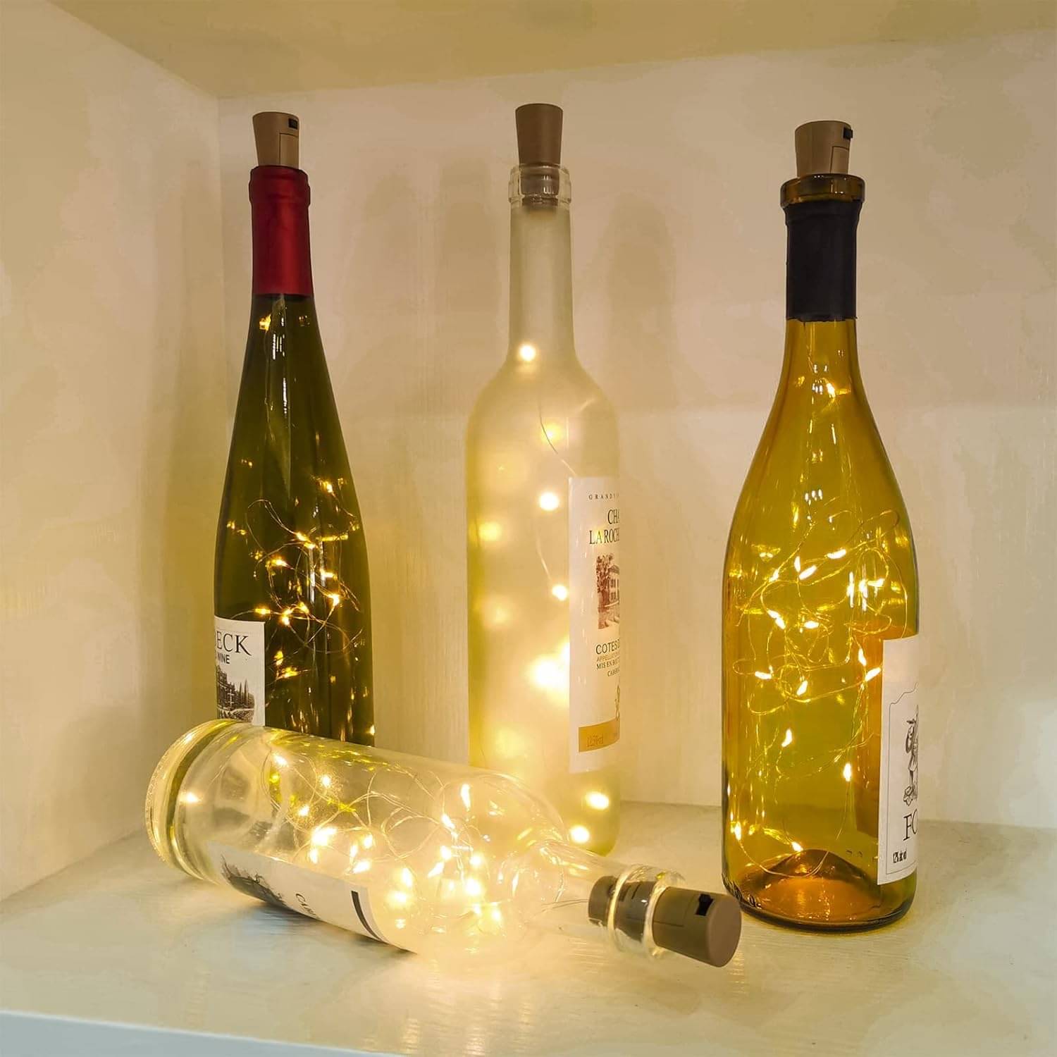     			SPARKWORLD Yellow 3M Cork light ( Pack of 3 )