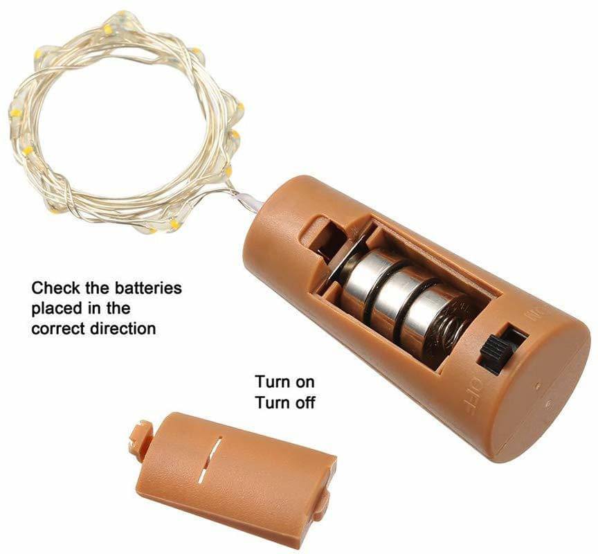     			SPARKWORLD Yellow 3M Cork light ( Pack of 1 )