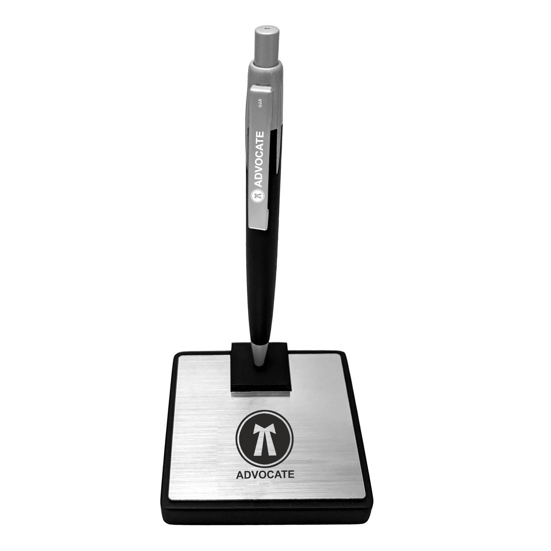     			UJJi Advocate Logo Magnetic Stand Pen Table Holder Ball Pen