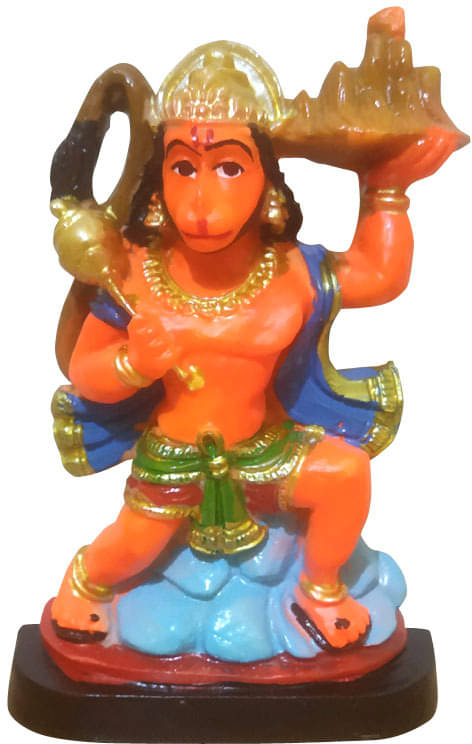 WINSOME COLLECTION Marble Lord Hanuman Idol ( 11 cm ) WINSOME COLLECTION Marble Lord Hanuman Idol ( 11 cm )