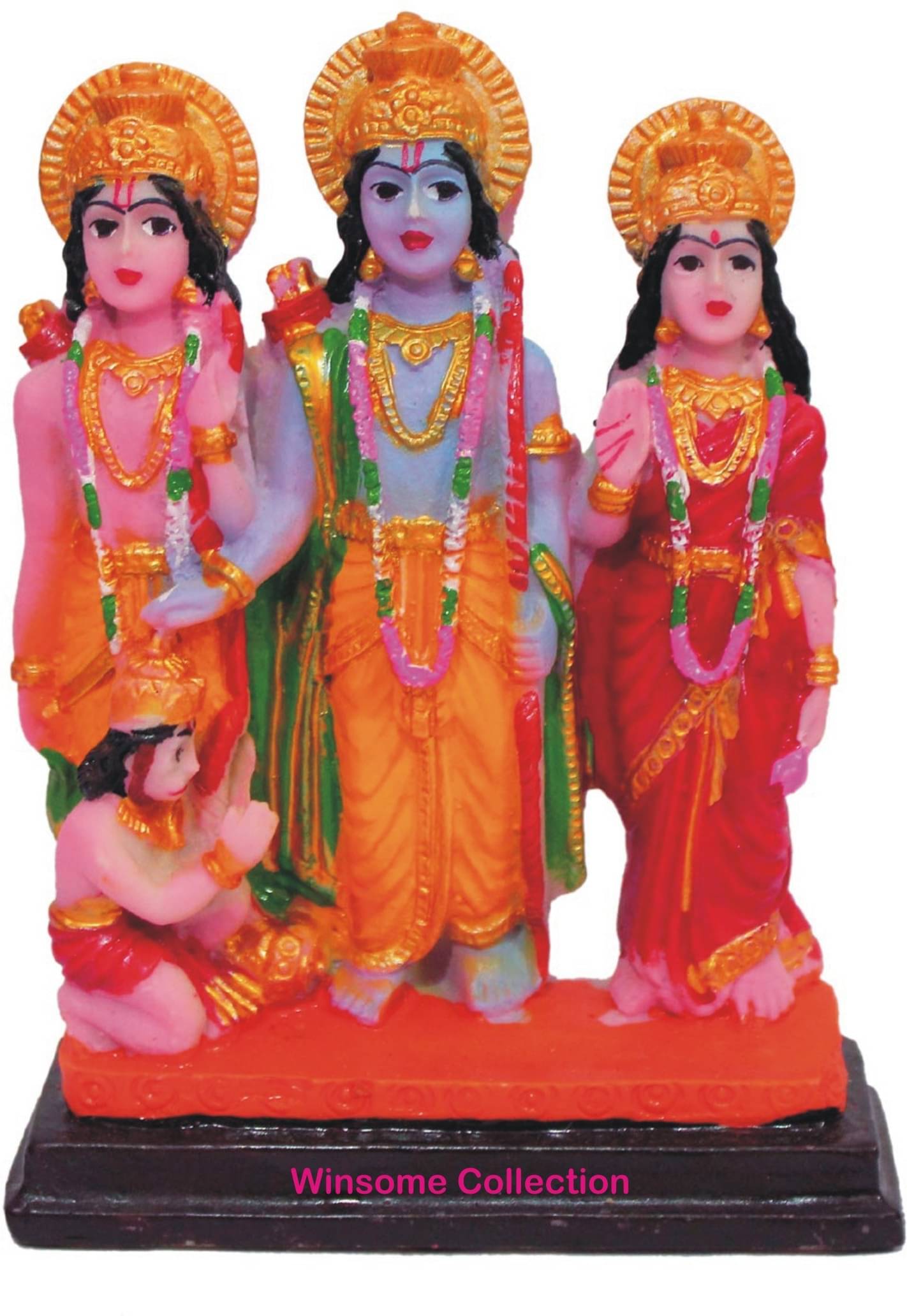 WINSOME COLLECTION Marble Dusk Ram Darbar Idol ( 10 cm ) WINSOME COLLECTION Marble Dusk Ram Darbar Idol ( 10 cm )