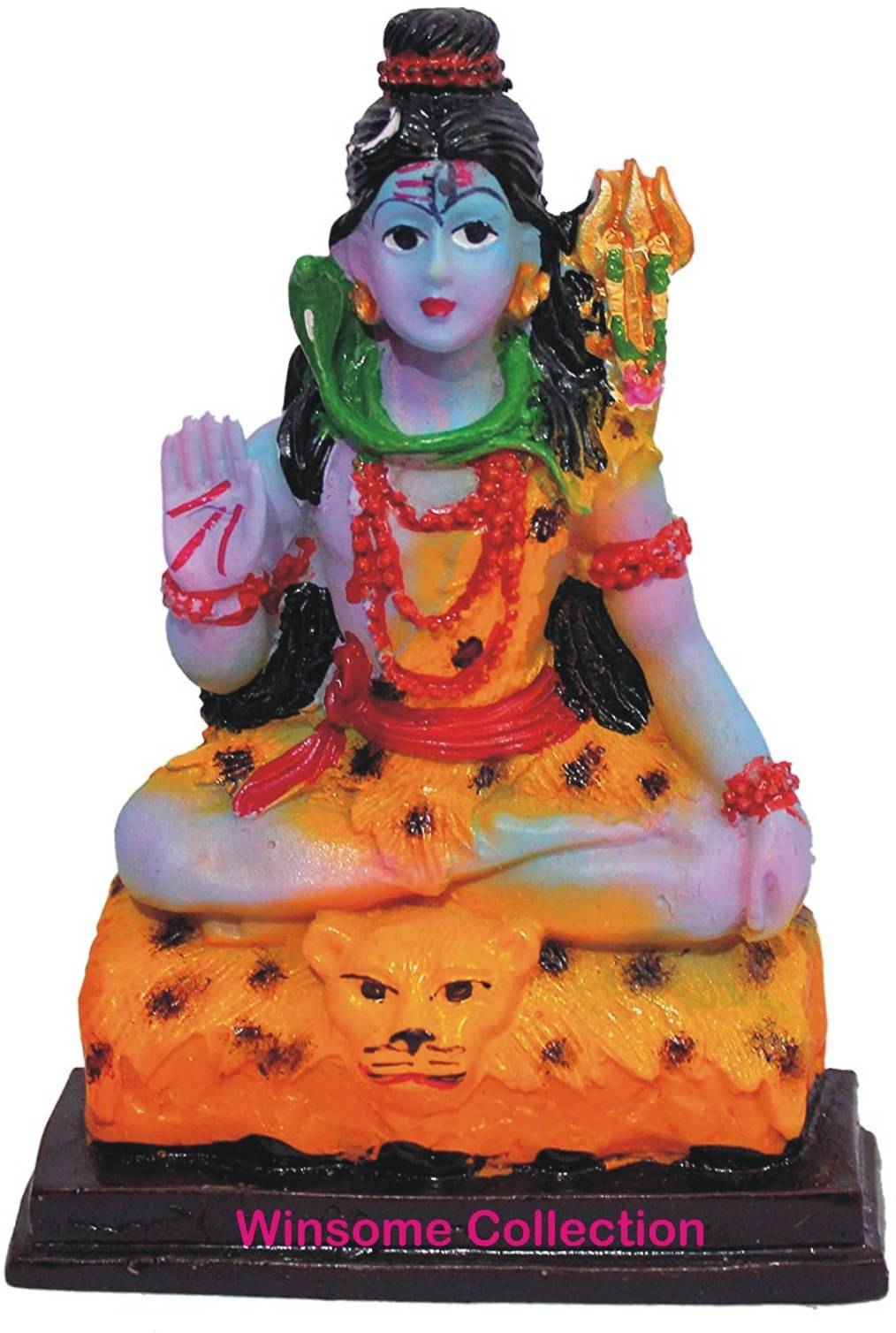     			WINSOME COLLECTION Marble Lord Shiva Idol ( 11 cm )
