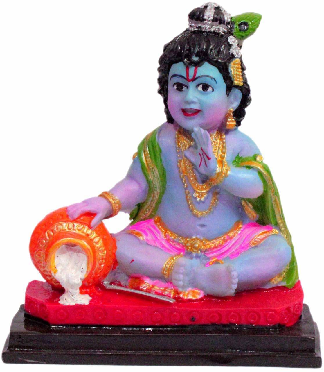 WINSOME COLLECTION Polyresin Lord Krishna Idol ( 3 cm ) WINSOME COLLECTION Polyresin Lord Krishna Idol ( 3 cm )