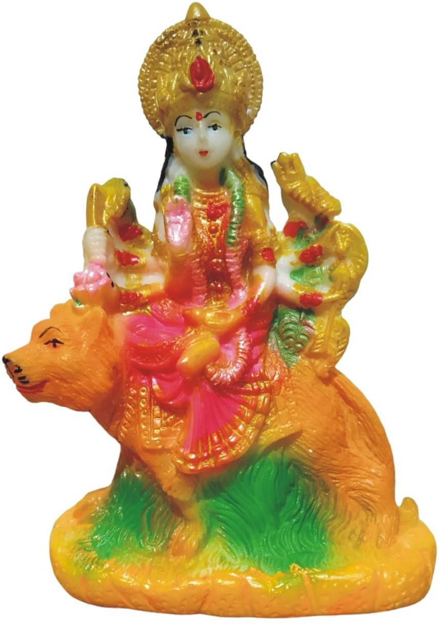 WINSOME COLLECTION Plastic Goddess Durga Idol ( 12 cm ) WINSOME COLLECTION Plastic Goddess Durga Idol ( 12 cm )