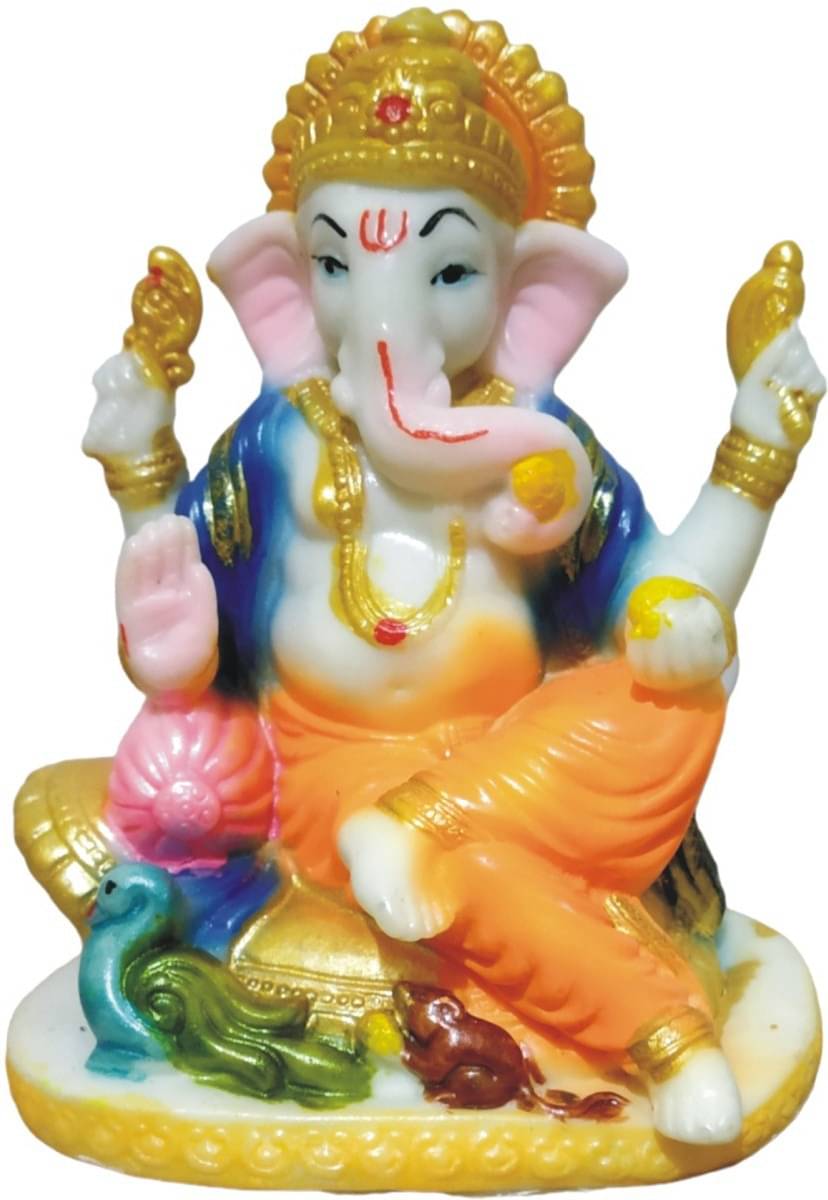 WINSOME COLLECTION Plastic Lord Ganesha Idol ( 12 cm ) WINSOME COLLECTION Plastic Lord Ganesha Idol ( 12 cm )