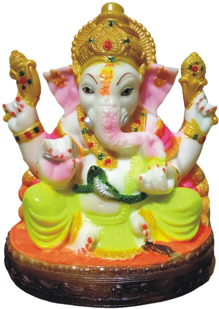 WINSOME COLLECTION Plastic Lord Ganesha Idol ( 20 cm ) WINSOME COLLECTION Plastic Lord Ganesha Idol ( 20 cm )