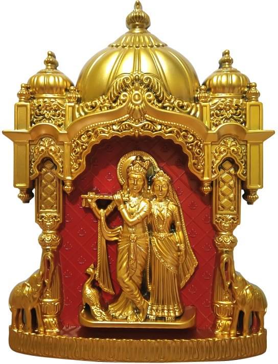     			WINSOME COLLECTION Plastic Radha Krishna Idol ( 30 cm )