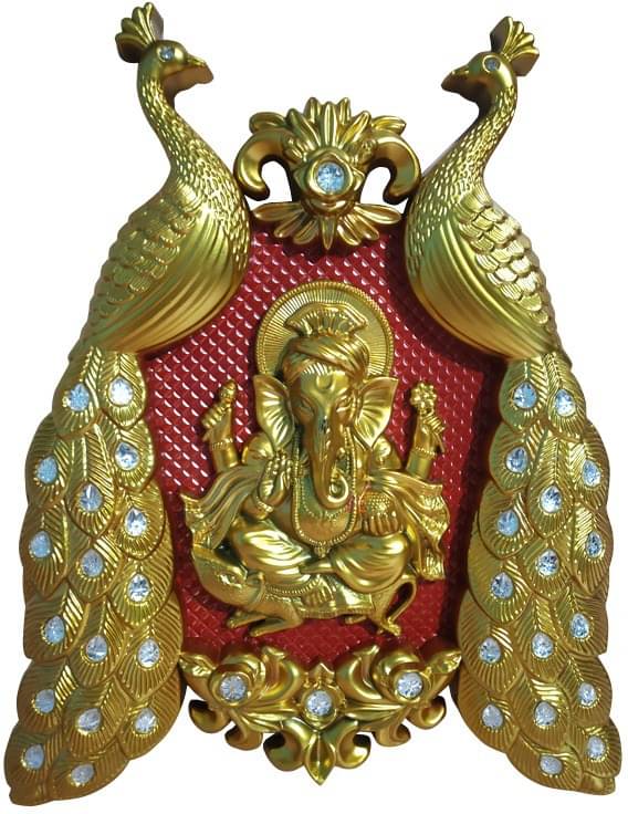     			WINSOME COLLECTION Plastic Lord Ganesha Idol ( 25 cm )