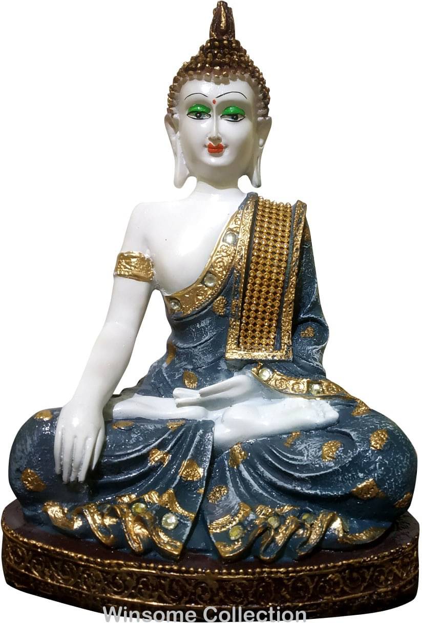    			WINSOME COLLECTION Polyresin Buddha Idol ( 17 cm )