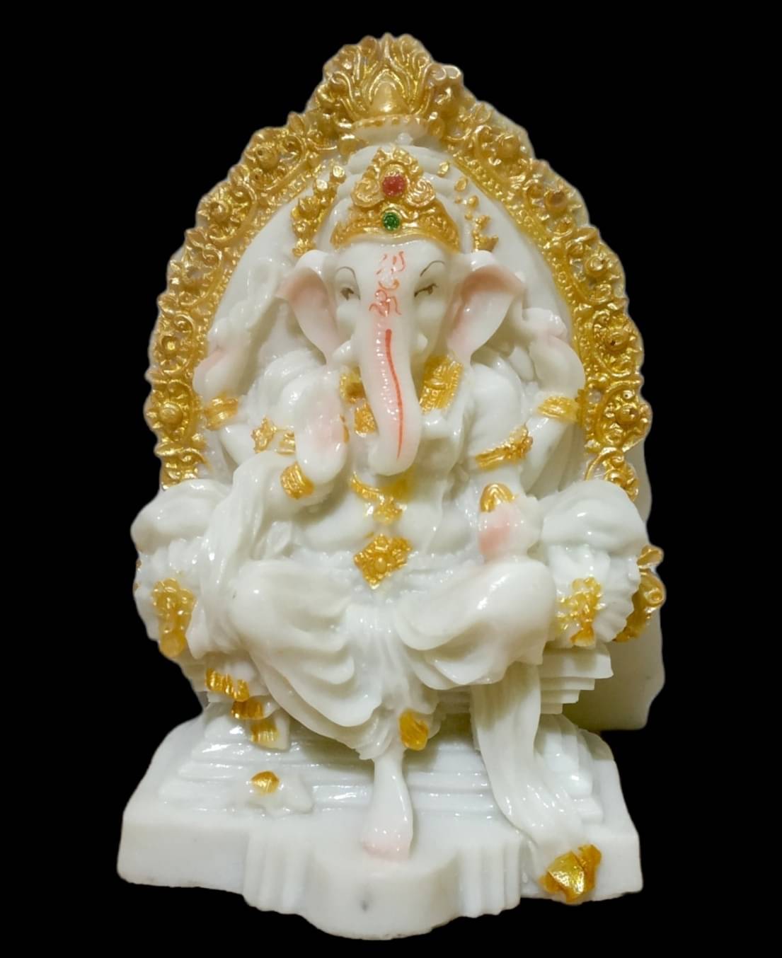     			WINSOME COLLECTION Polyresin Lord Ganesha Idol ( 11 cm )