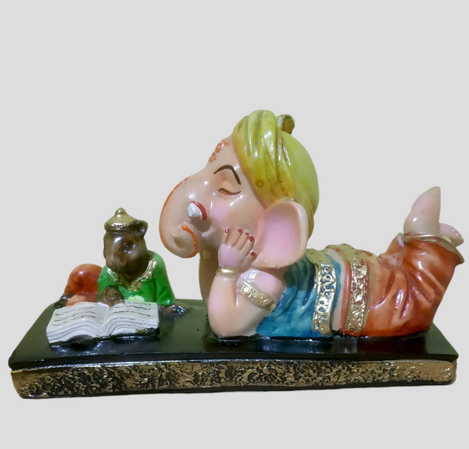 WINSOME COLLECTION Polyresin Lord Ganesha Idol ( 19 cm ) WINSOME COLLECTION Polyresin Lord Ganesha Idol ( 19 cm )