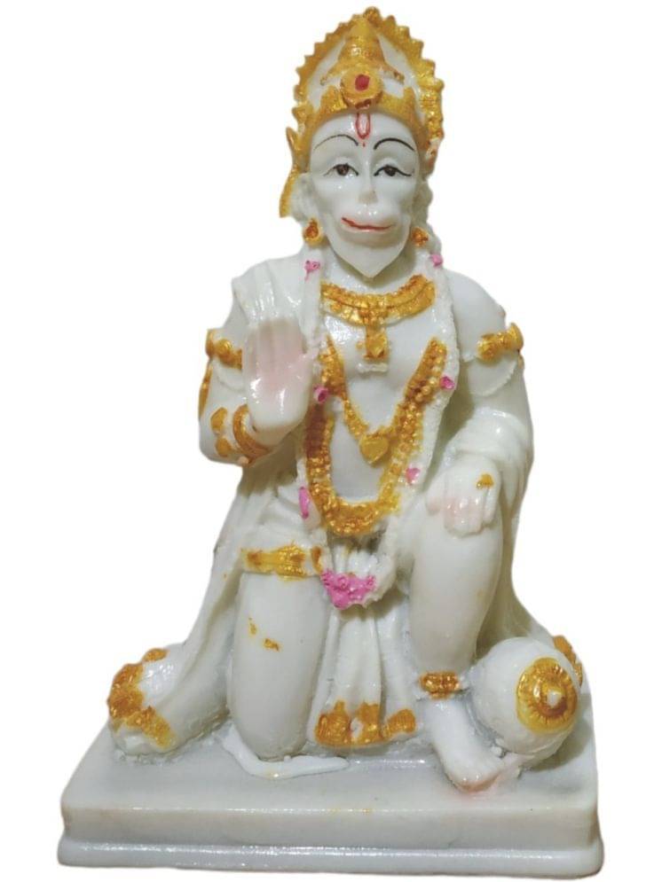 WINSOME COLLECTION Polyresin Lord Hanuman Idol ( 11 cm ) WINSOME COLLECTION Polyresin Lord Hanuman Idol ( 11 cm )