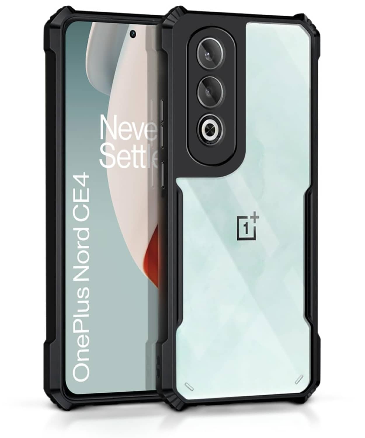 ZAMN Shock Proof Case Compatible For Polycarbonate OnePlus Nord ce 4 5G ( )