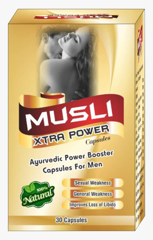 Cackle's Xtra Power Musli Capsule 30 No.s Cackle's Xtra Power Musli Capsule 30 No.s
