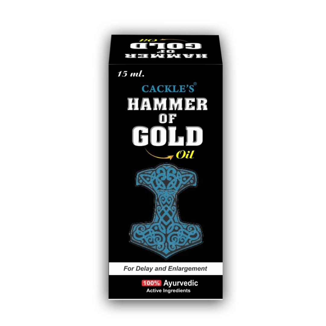     			Cackle's Hammer of Gold 15ml Oil For Men (Pack of 2)