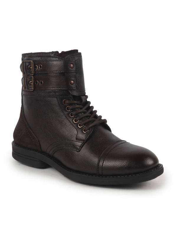     			Fausto Brown Men's Casual Boots