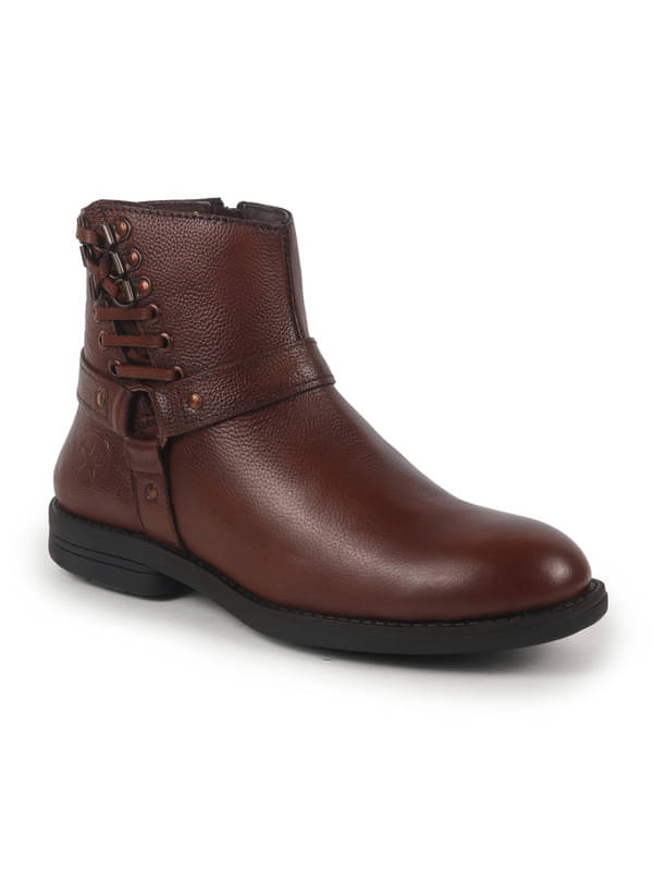     			Fausto Tan Men's Casual Boots