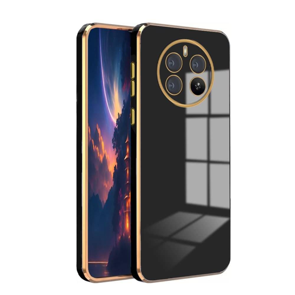     			Gemesha Plain Cases Compatible For Silicon Realme 12 pro 5g ( )