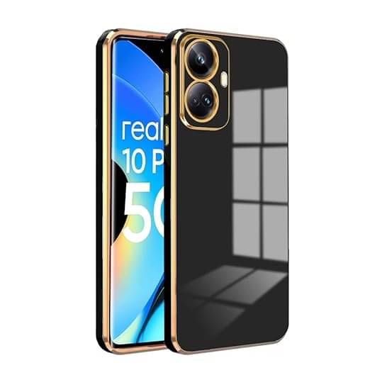 Gemesha Plain Cases Compatible For Silicon Realme 10 pro plus 5g ( ) Gemesha Plain Cases Compatible For Silicon Realme 10 pro plus 5g ( )