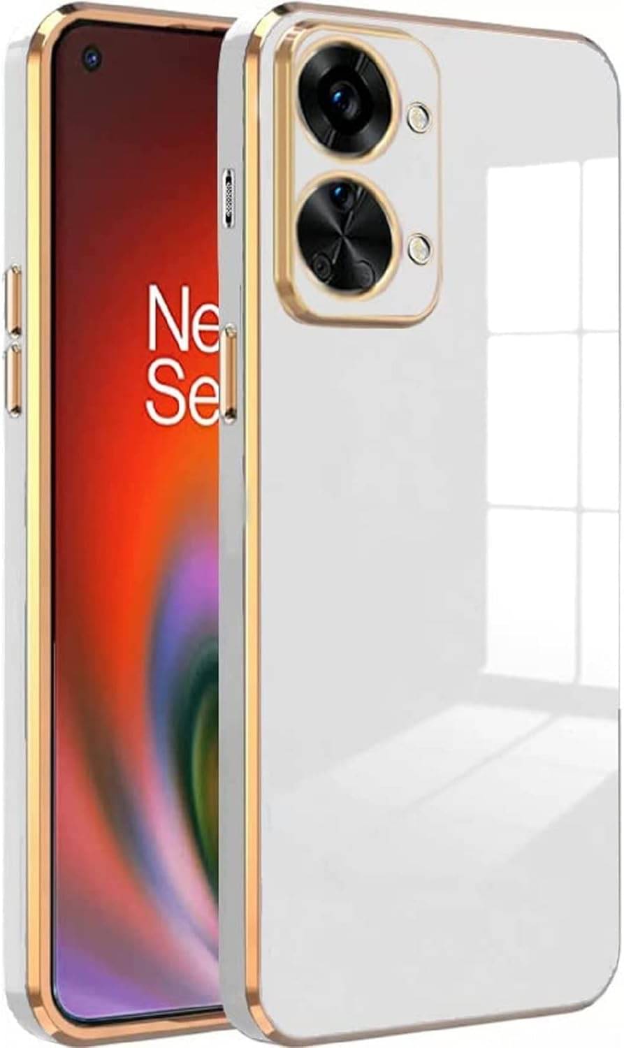 Gemesha Plain Cases Compatible For Silicon oneplus Nord 2T 5g ( ) Gemesha Plain Cases Compatible For Silicon oneplus Nord 2T 5g ( )