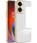 Gemesha Plain Cases Compatible For Silicon oneplus Nord 2T 5g ( )