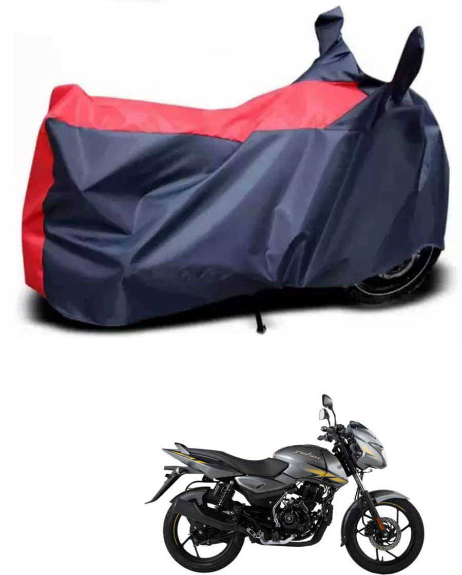 JVG Bike Body Cover for Bajaj Pulsar 125 ( Pack of 1 ) , Red