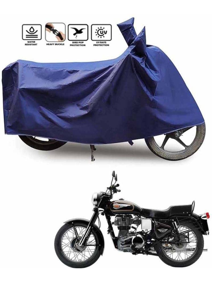 JVG Bike Body Cover for Royal Enfield Bullet 350 ( Pack of 1 ) , Blue JVG Bike Body Cover for Royal Enfield Bullet 350 ( Pack of 1 ) , Blue