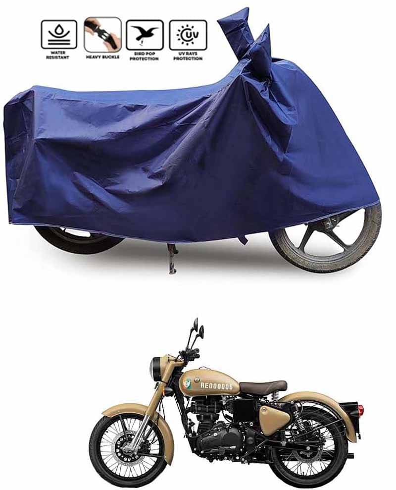JVG Bike Body Cover for Royal Enfield Classic Desert Storm ( Pack of 1 ) , Blue JVG Bike Body Cover for Royal Enfield Classic Desert Storm ( Pack of 1 ) , Blue
